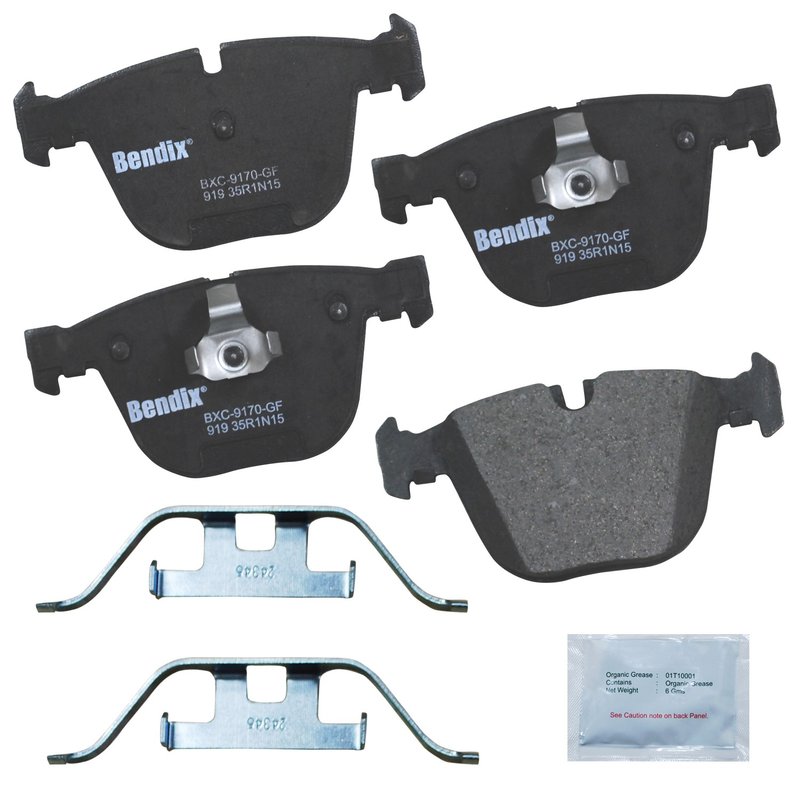 Bendix Friction CFC919 Disc Brake Pad Set - Rear