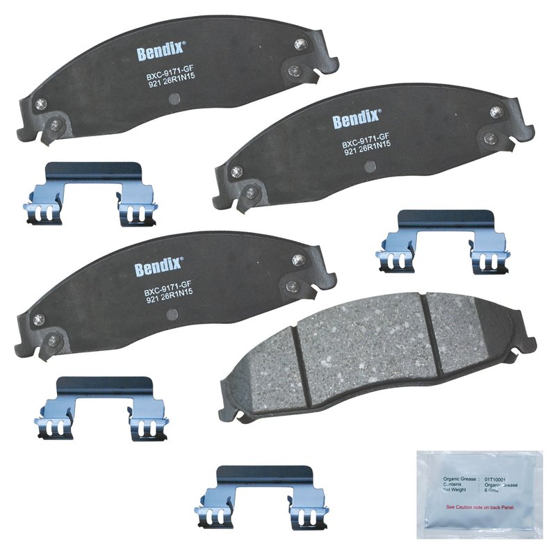 Bendix Friction CFC921 Disc Brake Pad Set - Front