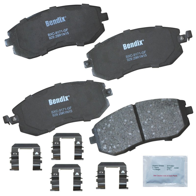 Bendix Friction CFC929 Disc Brake Pad Set - Front