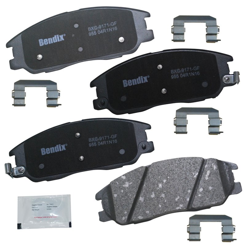 Bendix Friction CFC955 Disc Brake Pad Set - Front