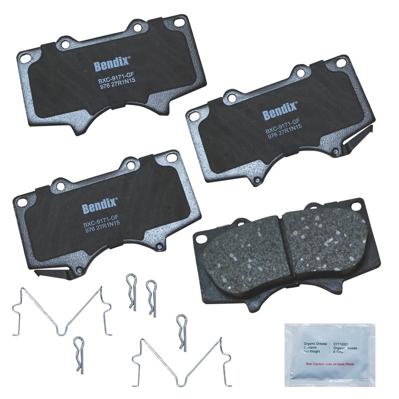 Bendix Friction CFC976 Disc Brake Pad Set - Front