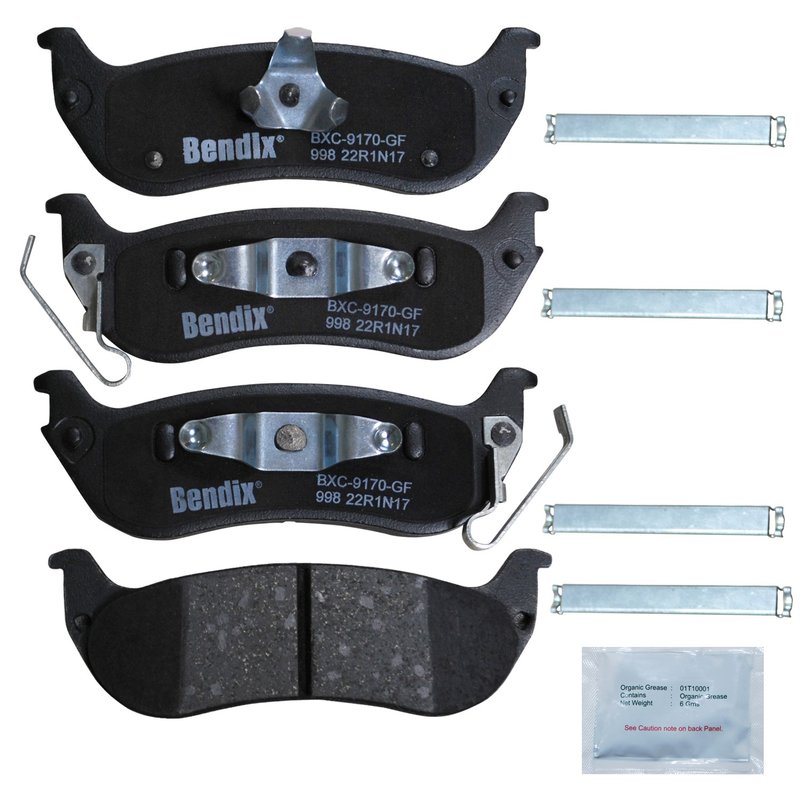 Bendix Friction CFC998 Disc Brake Pad Set - Rear