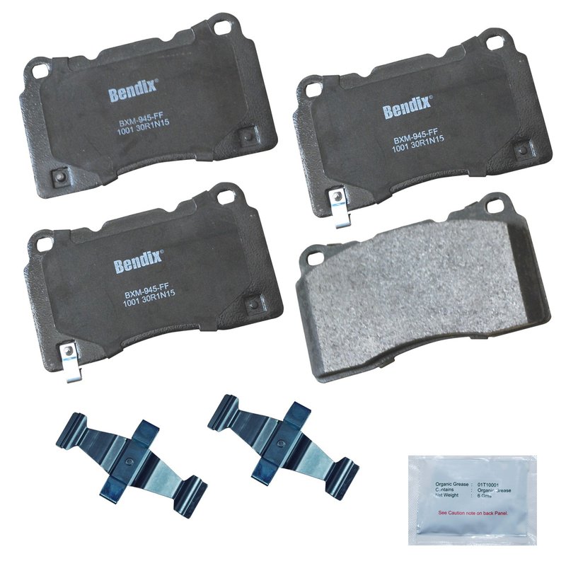 Bendix Friction CFM1001 Disc Brake Pad Set - Front