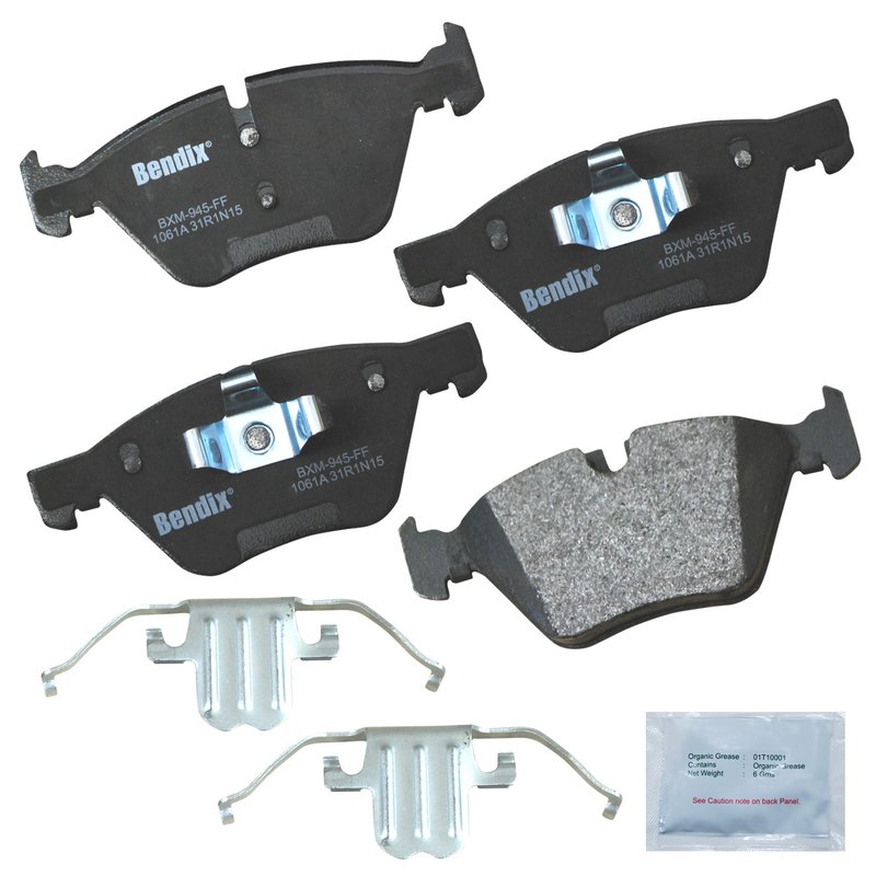 Bendix Friction CFM1061A Disc Brake Pad Set - Front