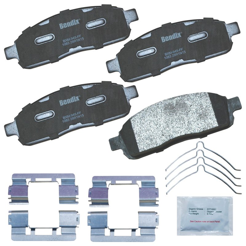 Bendix Friction CFM1083 Disc Brake Pad Set - Front