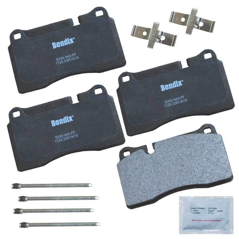 Bendix Friction CFM1129 Disc Brake Pad Set - Front or Rear