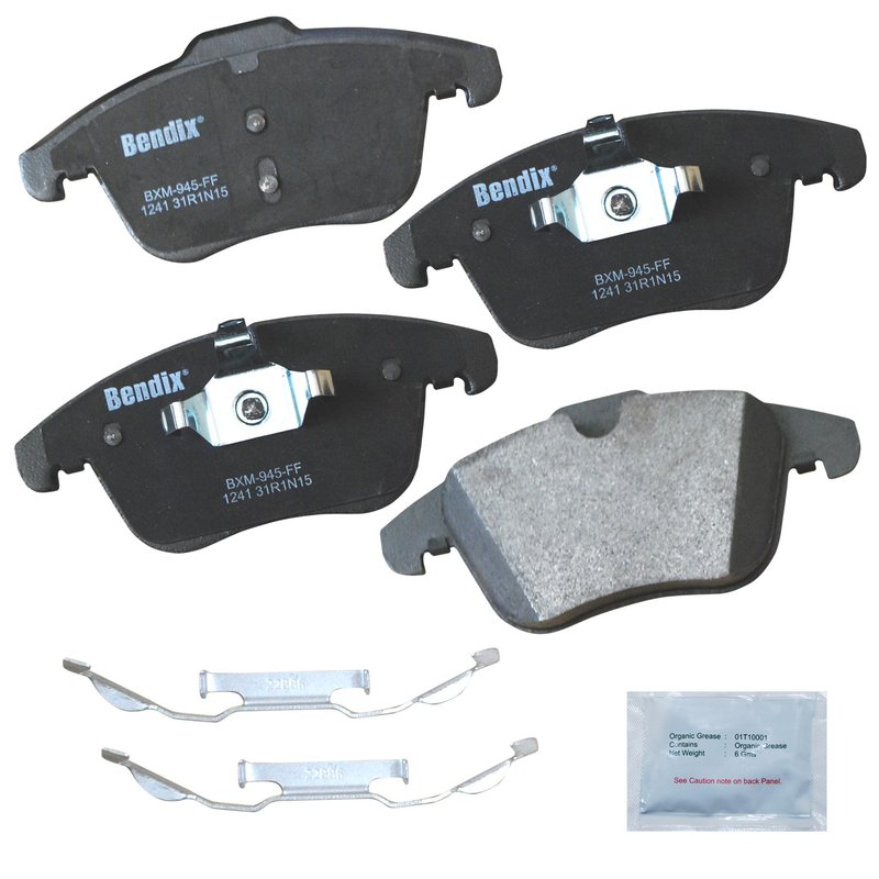 Bendix Friction CFM1241 Disc Brake Pad Set - Front