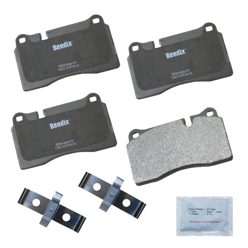 Bendix Friction CFM1263 Disc Brake Pad Set - Front