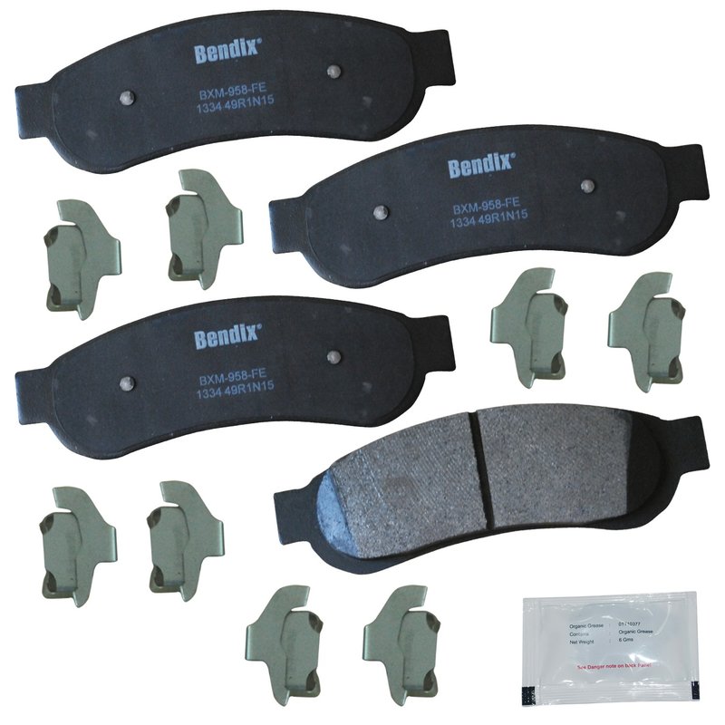 Bendix Friction CFM1334 Disc Brake Pad Set - Rear