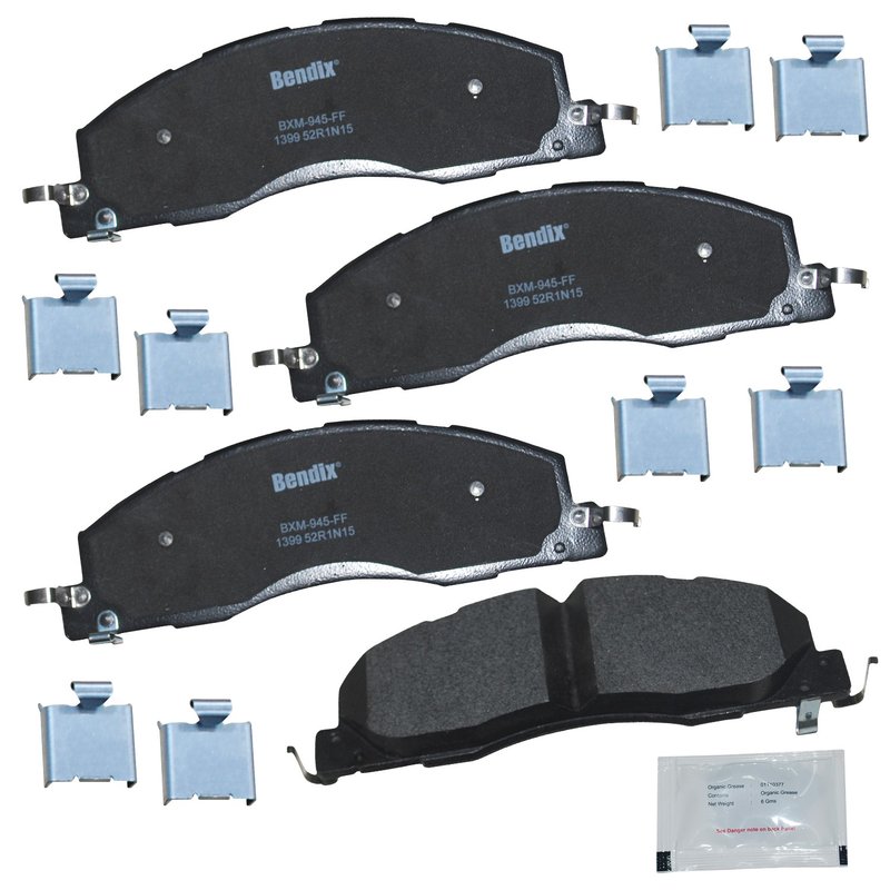 Bendix Friction CFM1399 Disc Brake Pad Set - Front