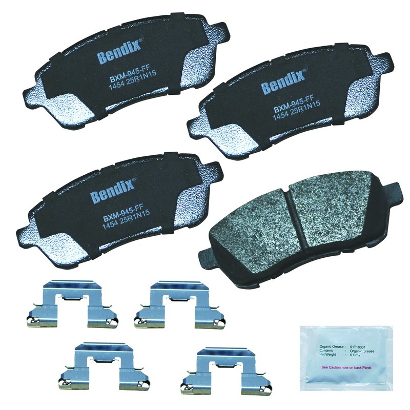 Bendix Friction CFM1454 Disc Brake Pad Set - Front