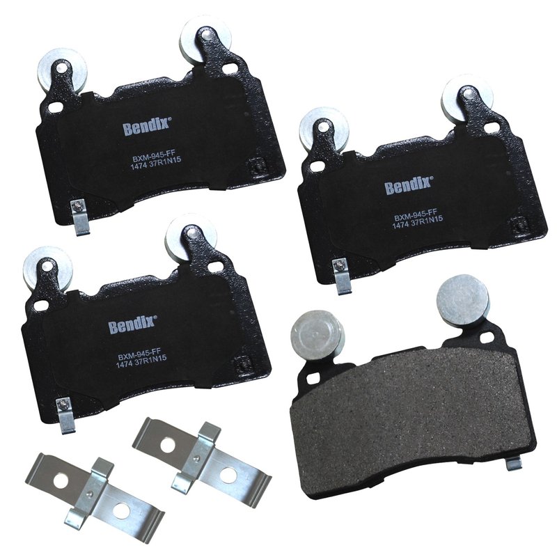 Bendix Friction CFM1474 Disc Brake Pad Set - Front