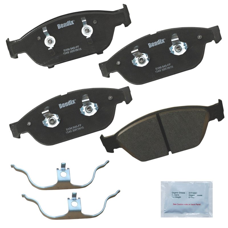 Bendix Friction CFM1549 Disc Brake Pad Set - Front