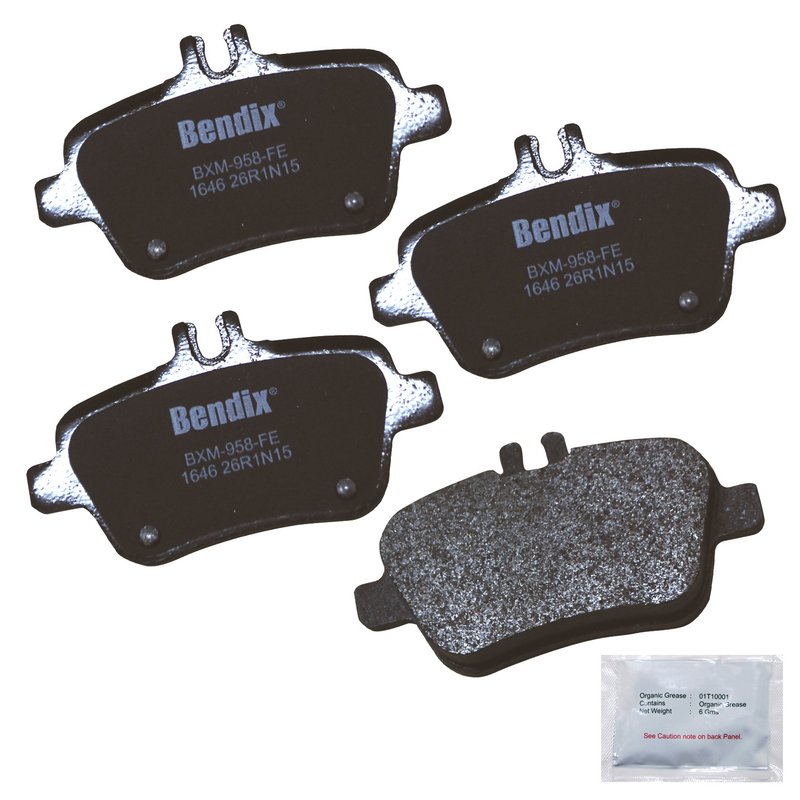 Bendix Friction CFM1646 Disc Brake Pad Set - Rear