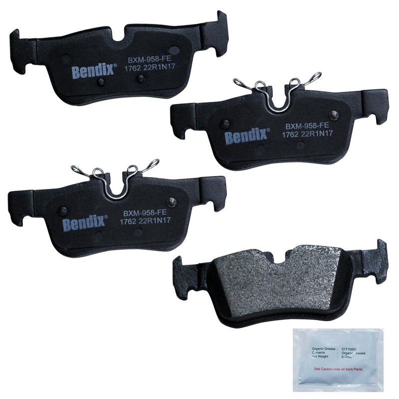 Bendix Friction CFM1762 Disc Brake Pad Set - Rear