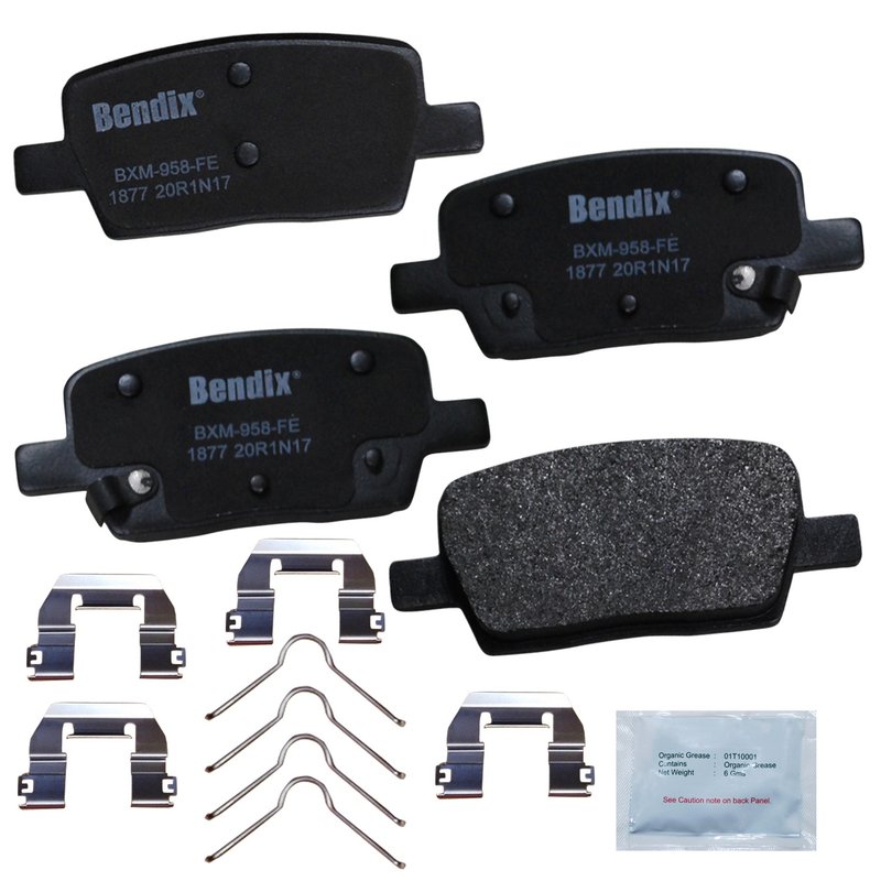 Bendix Friction CFM1877 Disc Brake Pad Set - Rear
