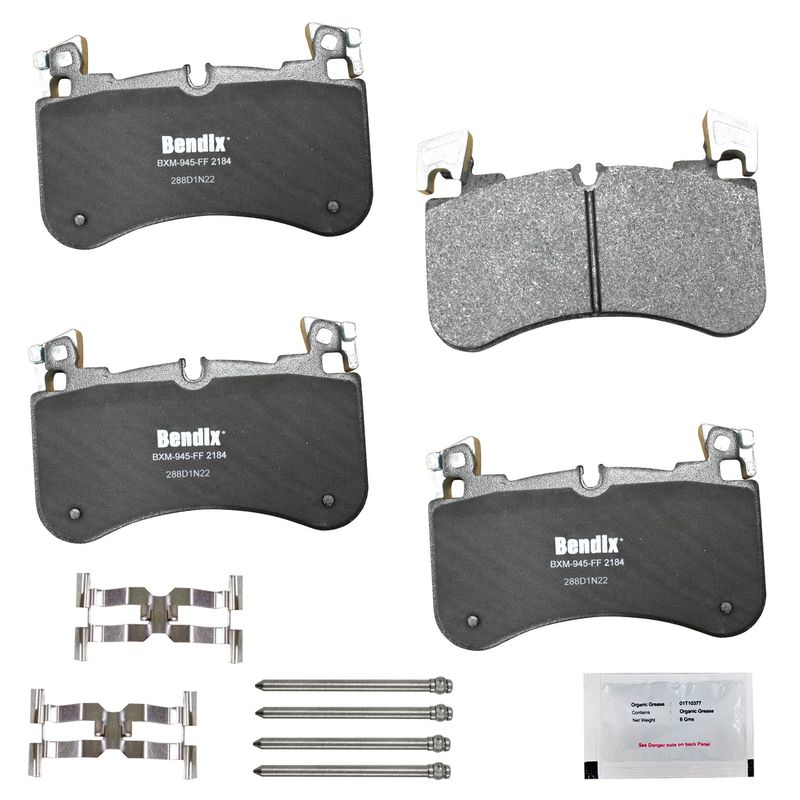 Bendix Friction CFM2184 Disc Brake Pad Set - Front