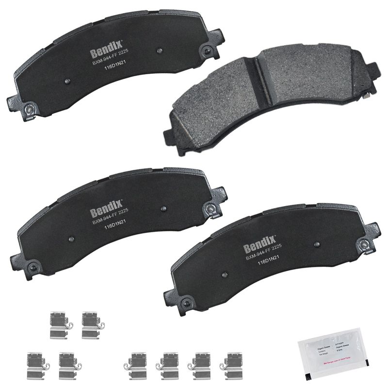 Bendix Friction CFM2225 Disc Brake Pad Set - Rear
