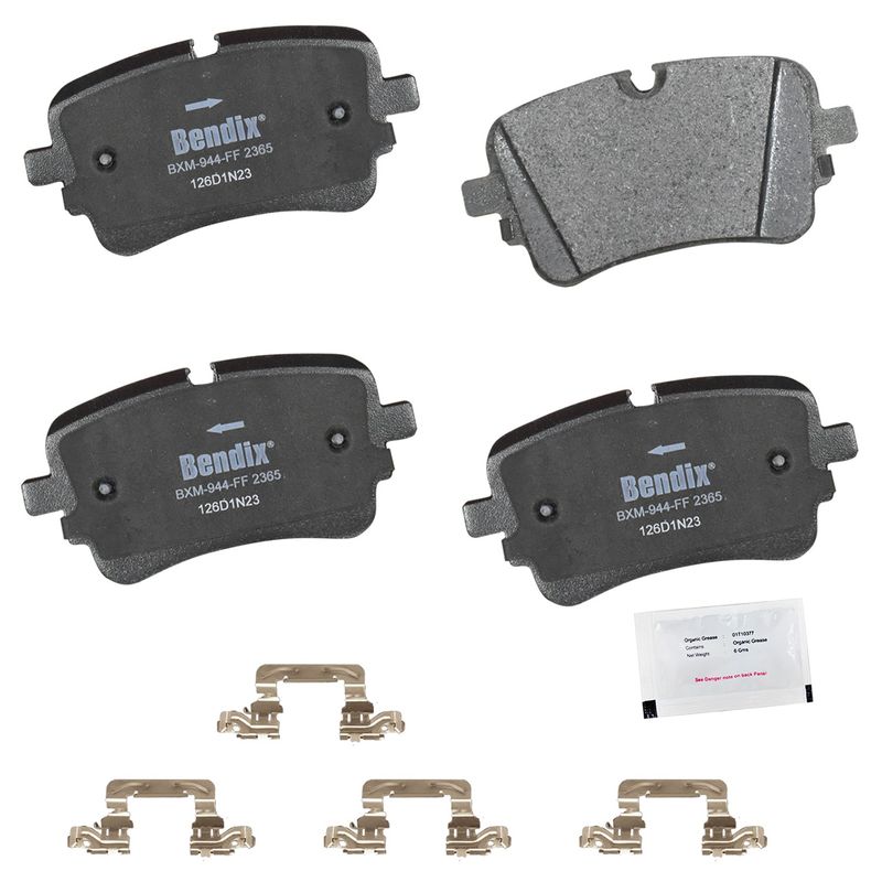 Bendix Friction CFM2365 Disc Brake Pad Set - Rear