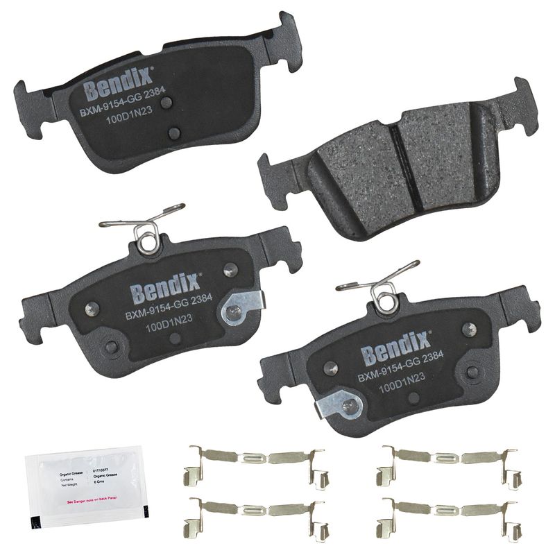 Bendix Friction CFM2384 Disc Brake Pad Set - Rear