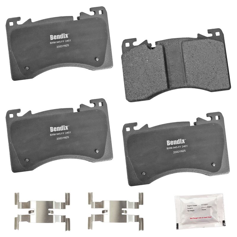Bendix Friction CFM2461 Disc Brake Pad Set - Front