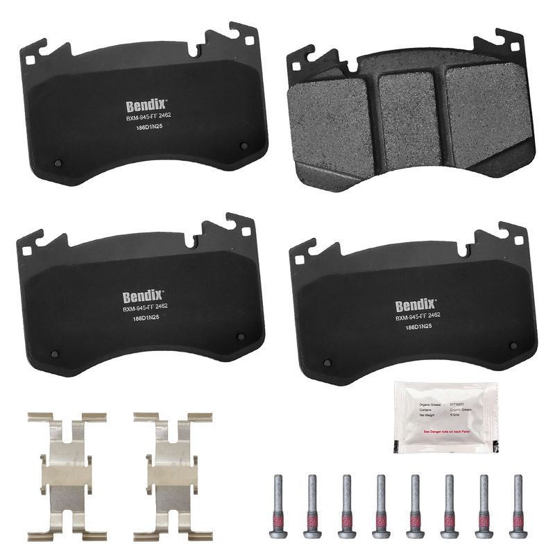 Bendix Friction CFM2462 Disc Brake Pad Set - Front