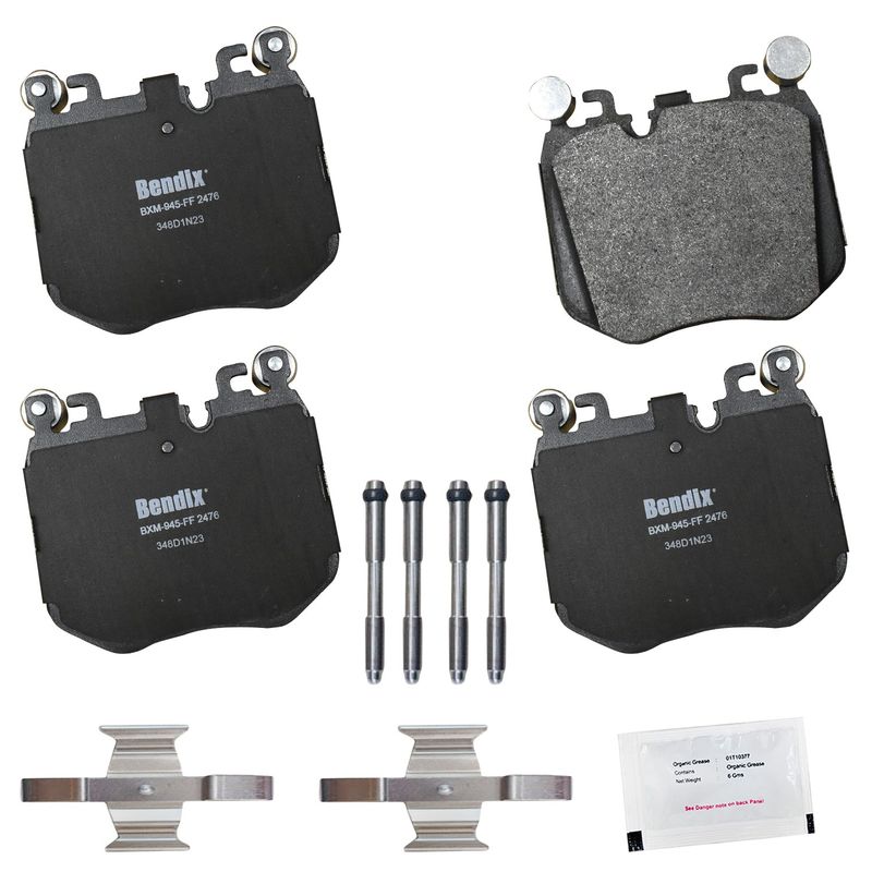 Bendix Friction CFM2476 Disc Brake Pad Set - Front