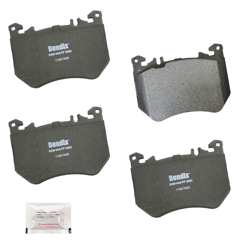 Bendix Friction CFM2483 Disc Brake Pad Set - Front