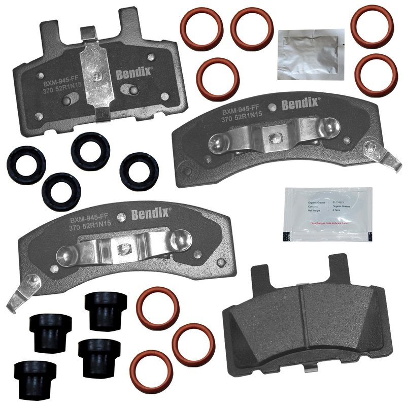 Bendix Friction CFM370 Disc Brake Pad Set - Front