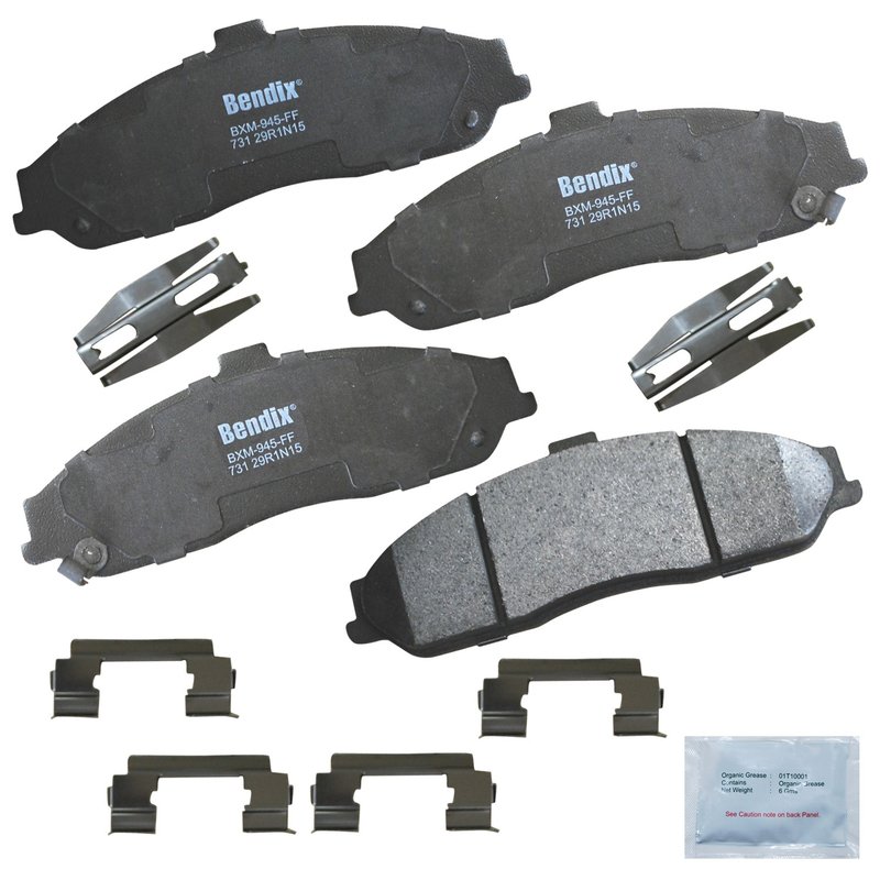 Bendix Friction CFM731 Disc Brake Pad Set - Front
