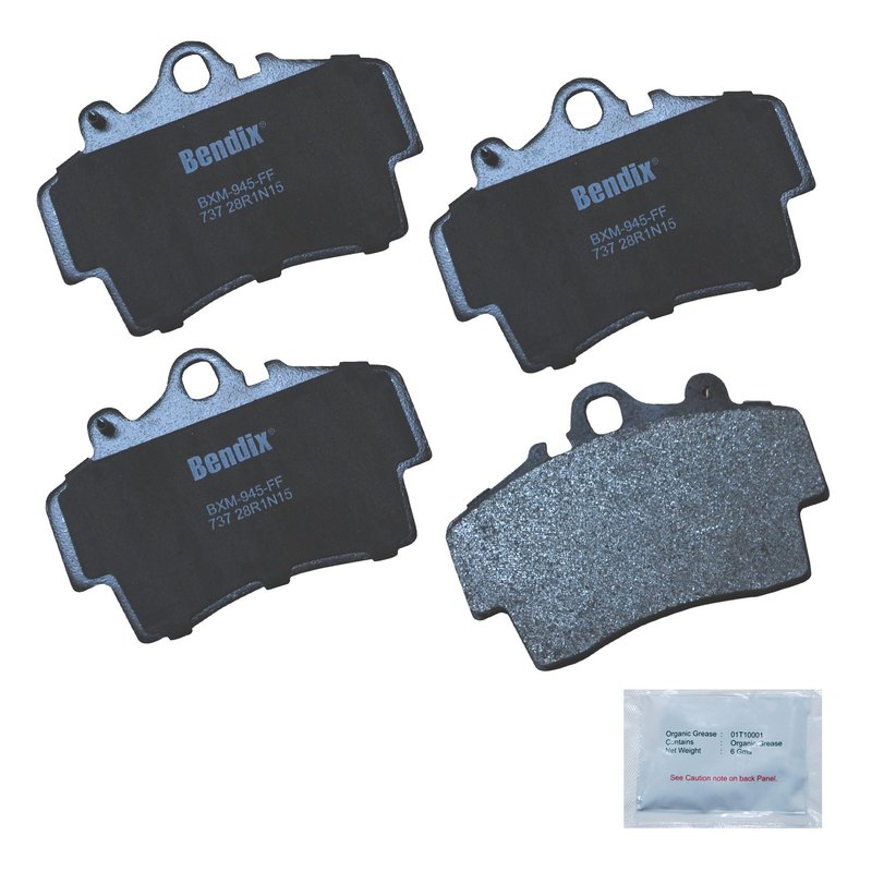 Bendix Friction CFM737 Disc Brake Pad Set - Front