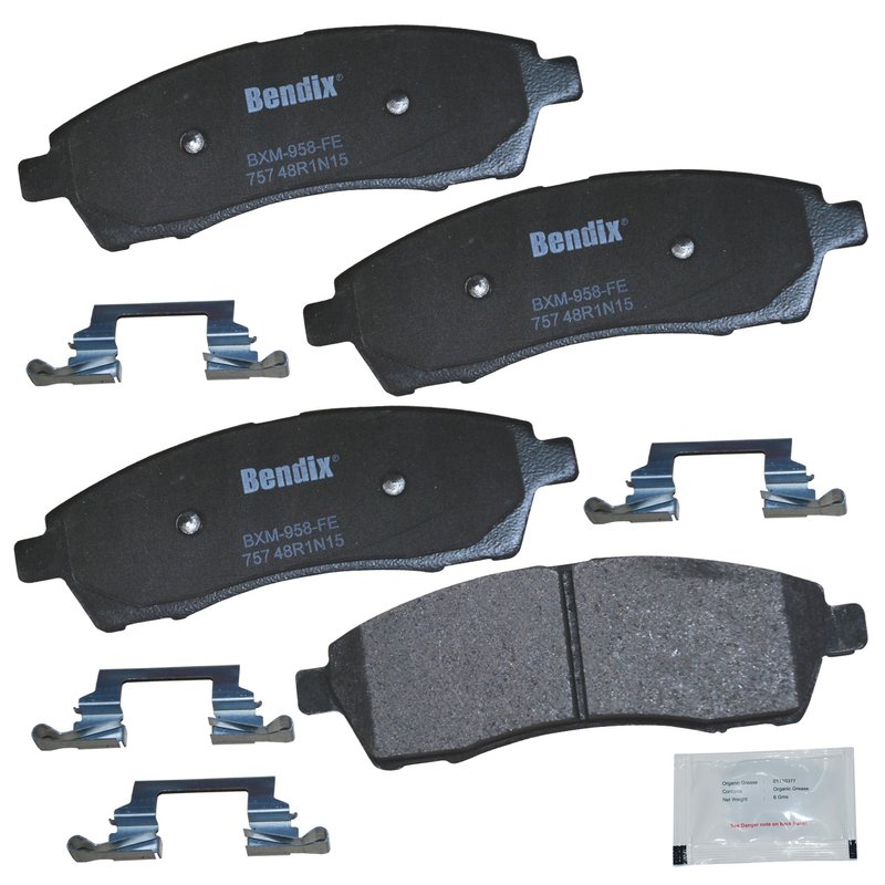 Bendix Friction CFM757 Disc Brake Pad Set - Rear