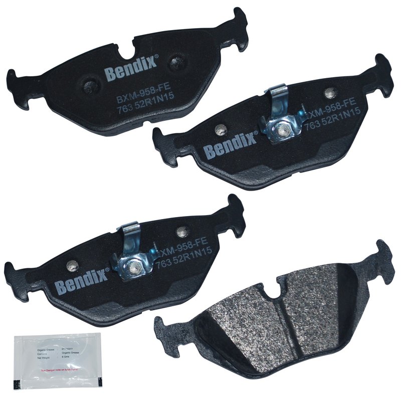 Bendix Friction CFM763 Disc Brake Pad Set - Rear