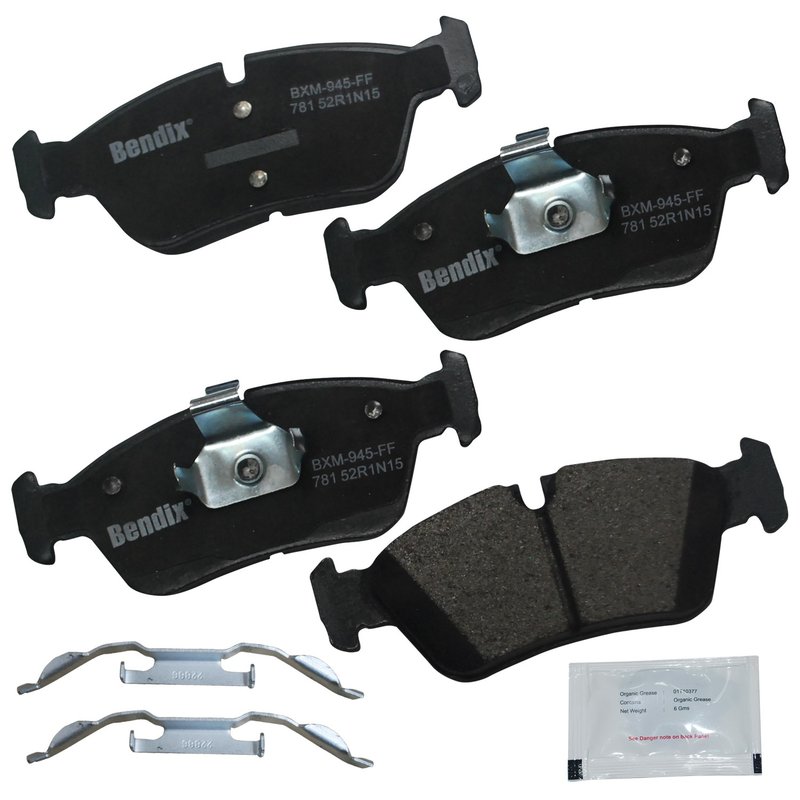 Bendix Friction CFM781 Disc Brake Pad Set - Front
