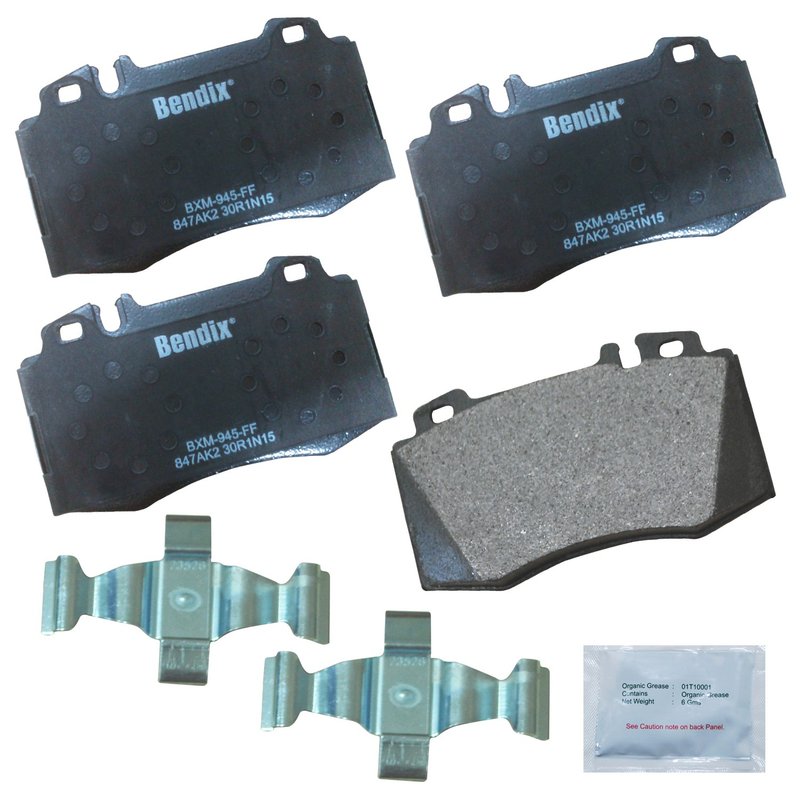 Bendix Friction CFM847AK2 Disc Brake Pad Set - Front