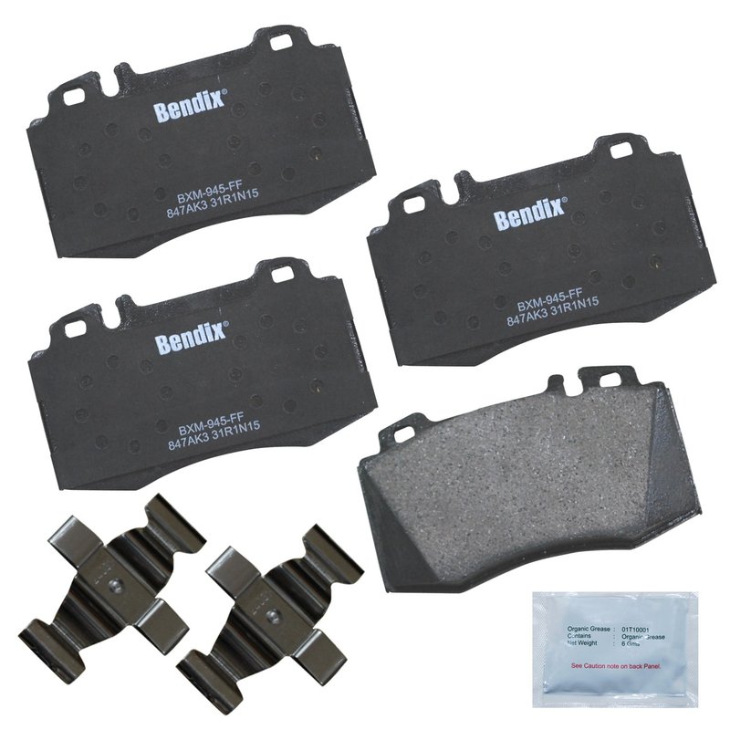 Bendix Friction CFM847AK3 Disc Brake Pad Set - Front