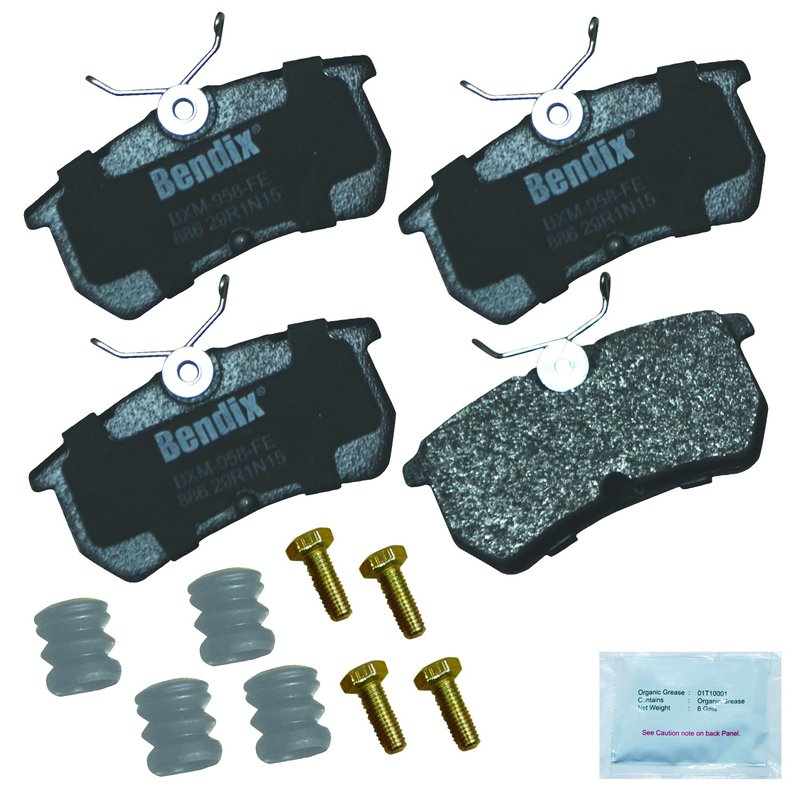 Bendix Friction CFM886 Disc Brake Pad Set - Rear