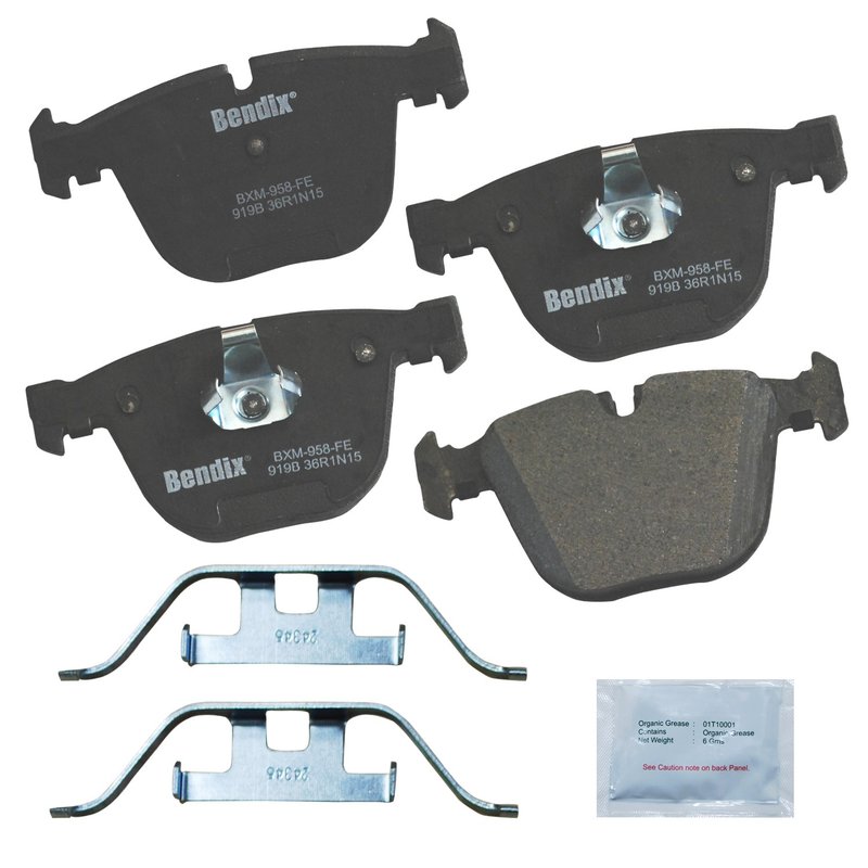 Bendix Friction CFM919B Disc Brake Pad Set - Rear