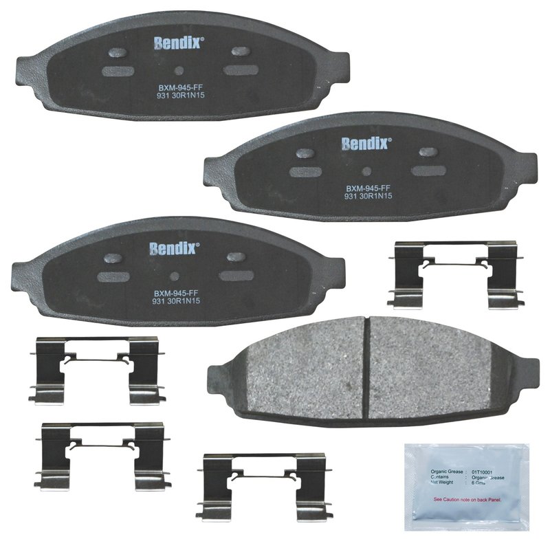 Bendix Friction CFM931 Disc Brake Pad Set - Front