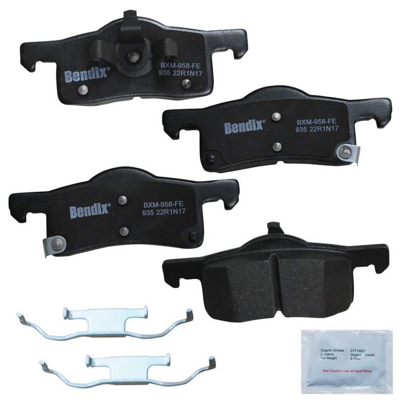 Bendix Friction CFM935 Disc Brake Pad Set - Rear