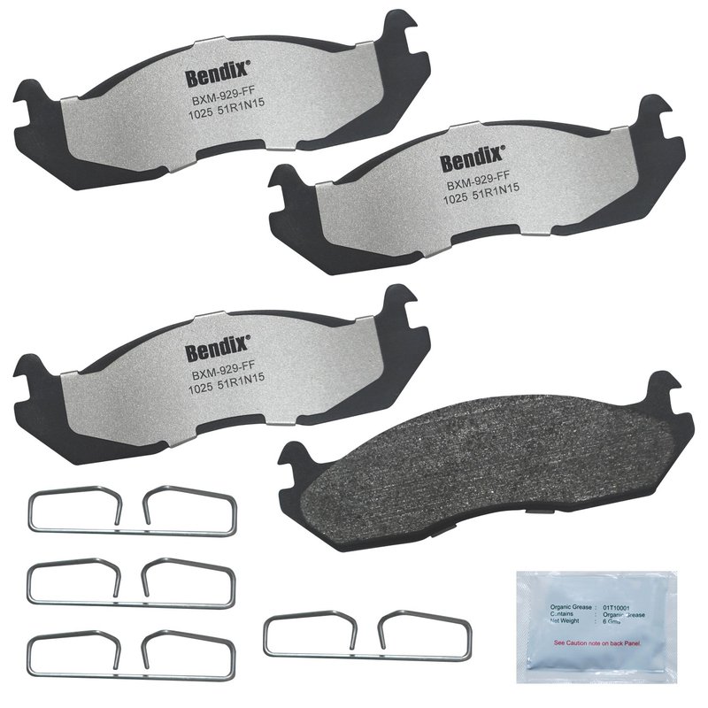Bendix Friction MKD1025FM Disc Brake Pad Set - Front or Rear