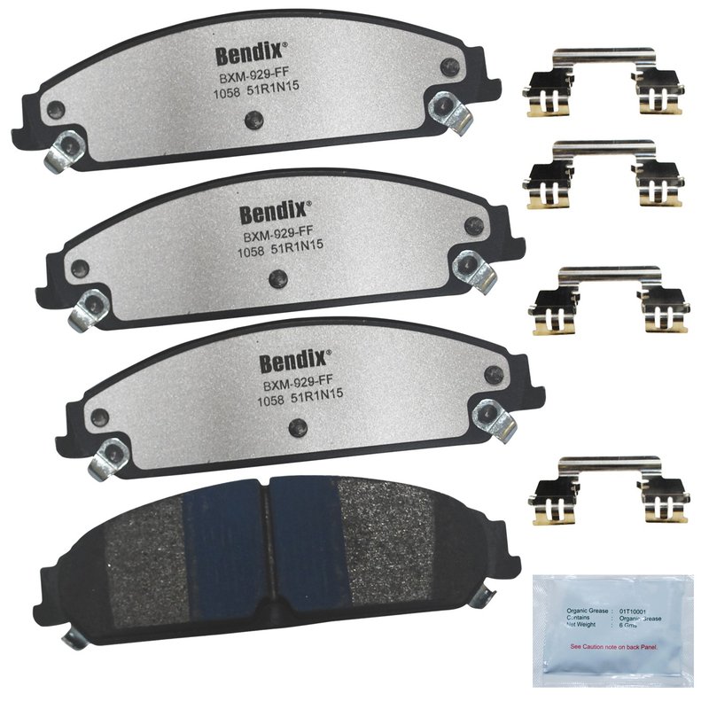 Bendix Friction MKD1058FM Disc Brake Pad Set - Front