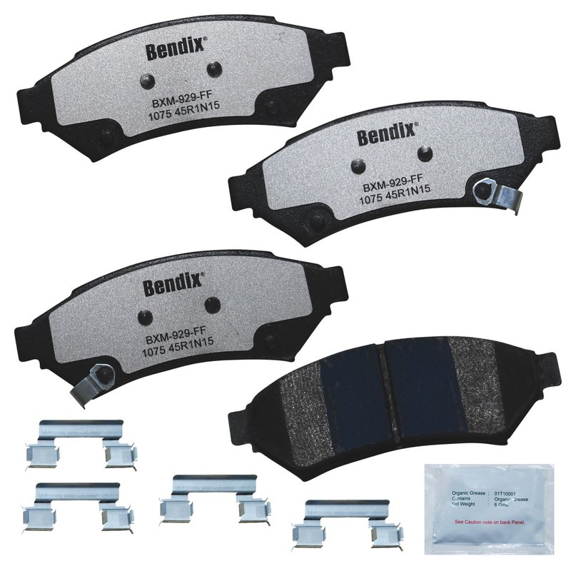 Bendix Friction MKD1075FM Disc Brake Pad Set - Front