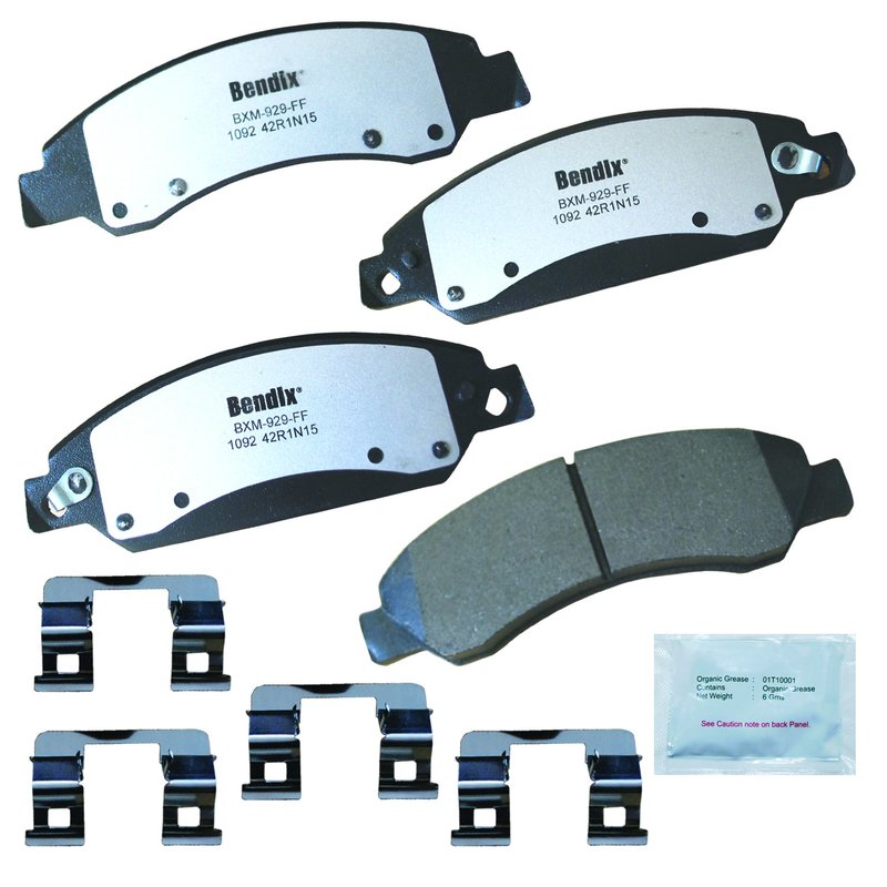 Bendix Friction MKD1092FM Disc Brake Pad Set - Front