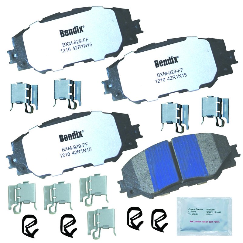 Bendix Friction MKD1210FM Disc Brake Pad Set - Front