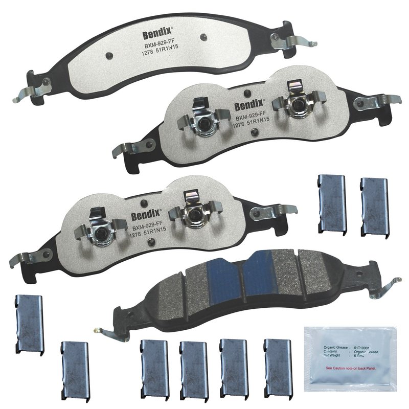 Bendix Friction MKD1278FM Disc Brake Pad Set - Front