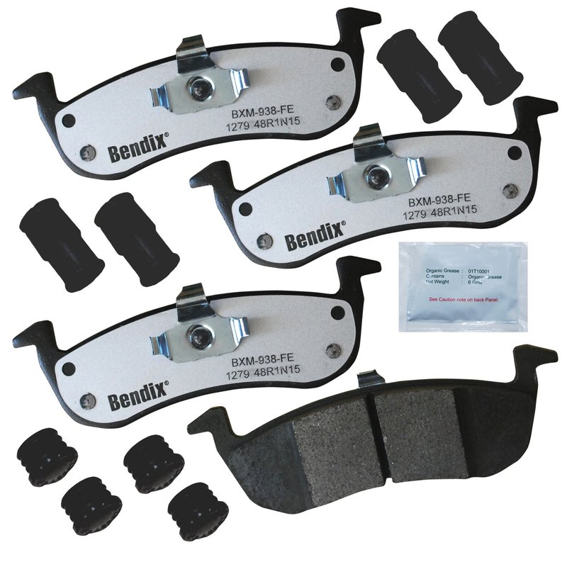 Bendix Friction MKD1279FM Disc Brake Pad Set - Rear