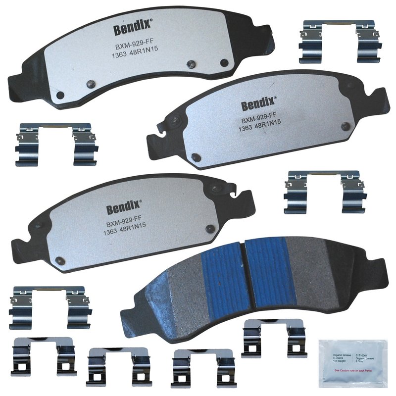 Bendix Friction MKD1363FM Disc Brake Pad Set - Front
