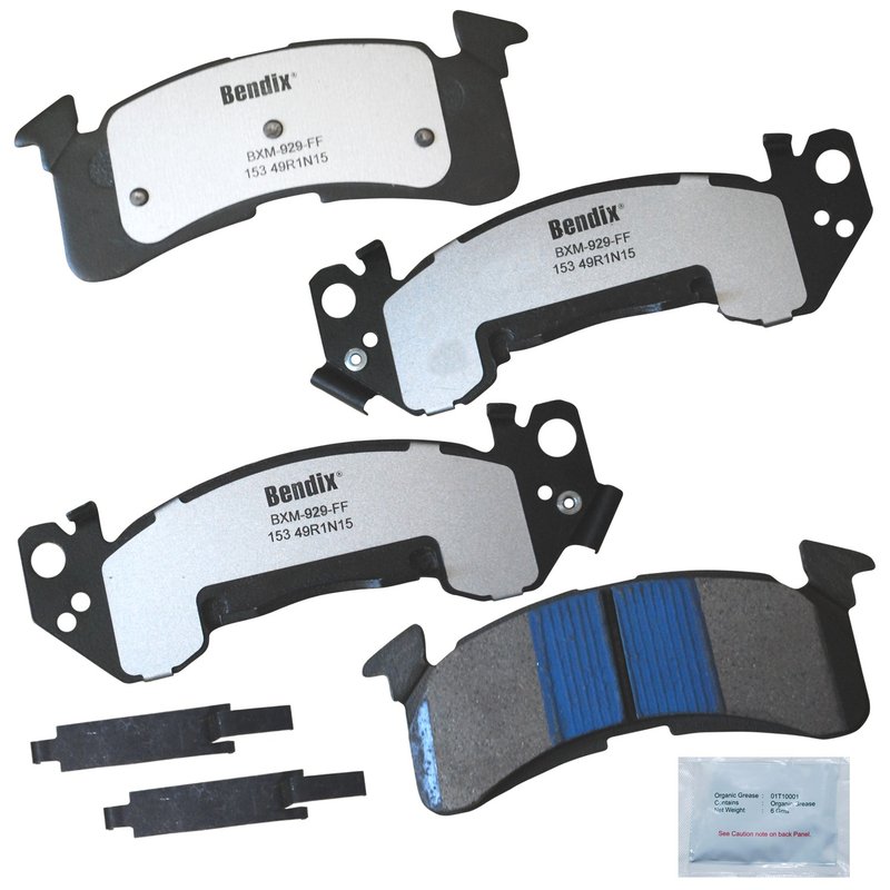 Bendix Friction MKD153FM Disc Brake Pad Set - Front