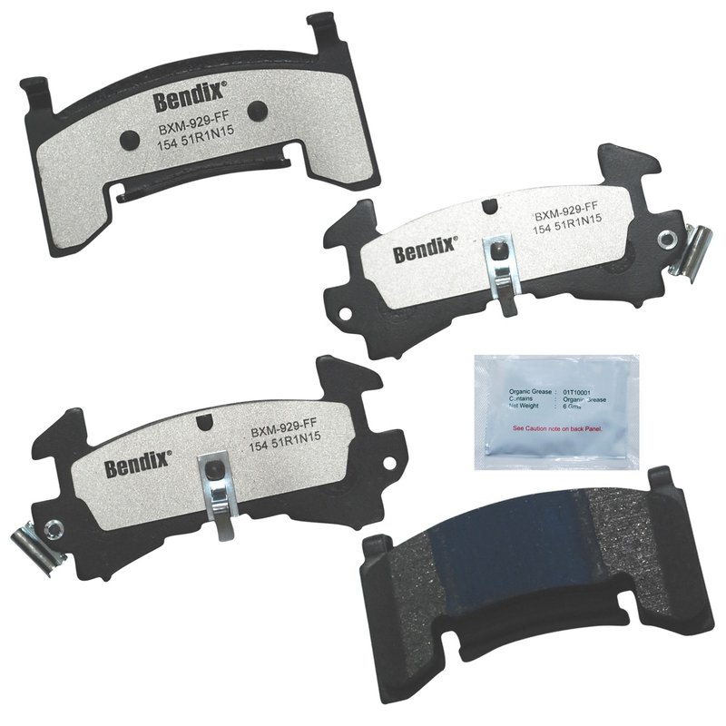 Bendix Friction MKD154FM Disc Brake Pad Set - Front or Rear